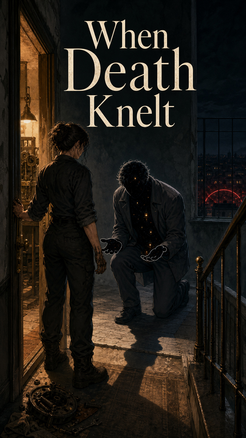Cover art for When Death Knelt