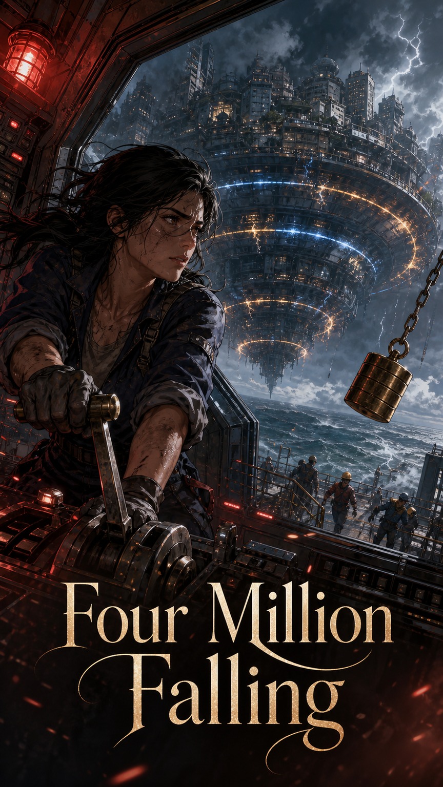 Cover art for Four Million Falling