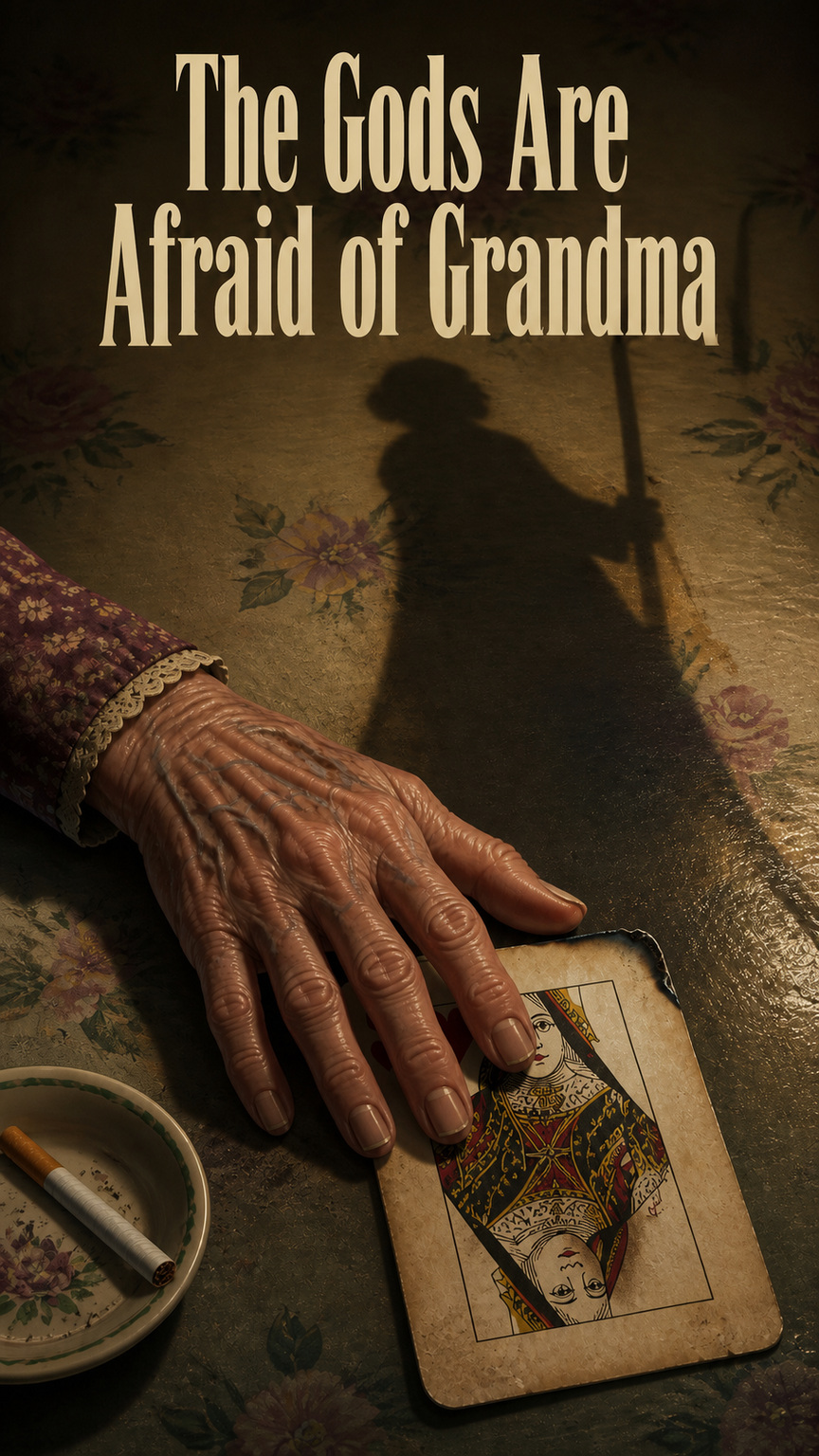 Cover art for The Gods Are Afraid of Grandma