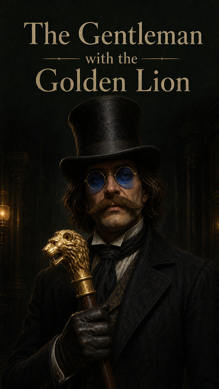 Cover art for The Gentleman with the Golden Lion
