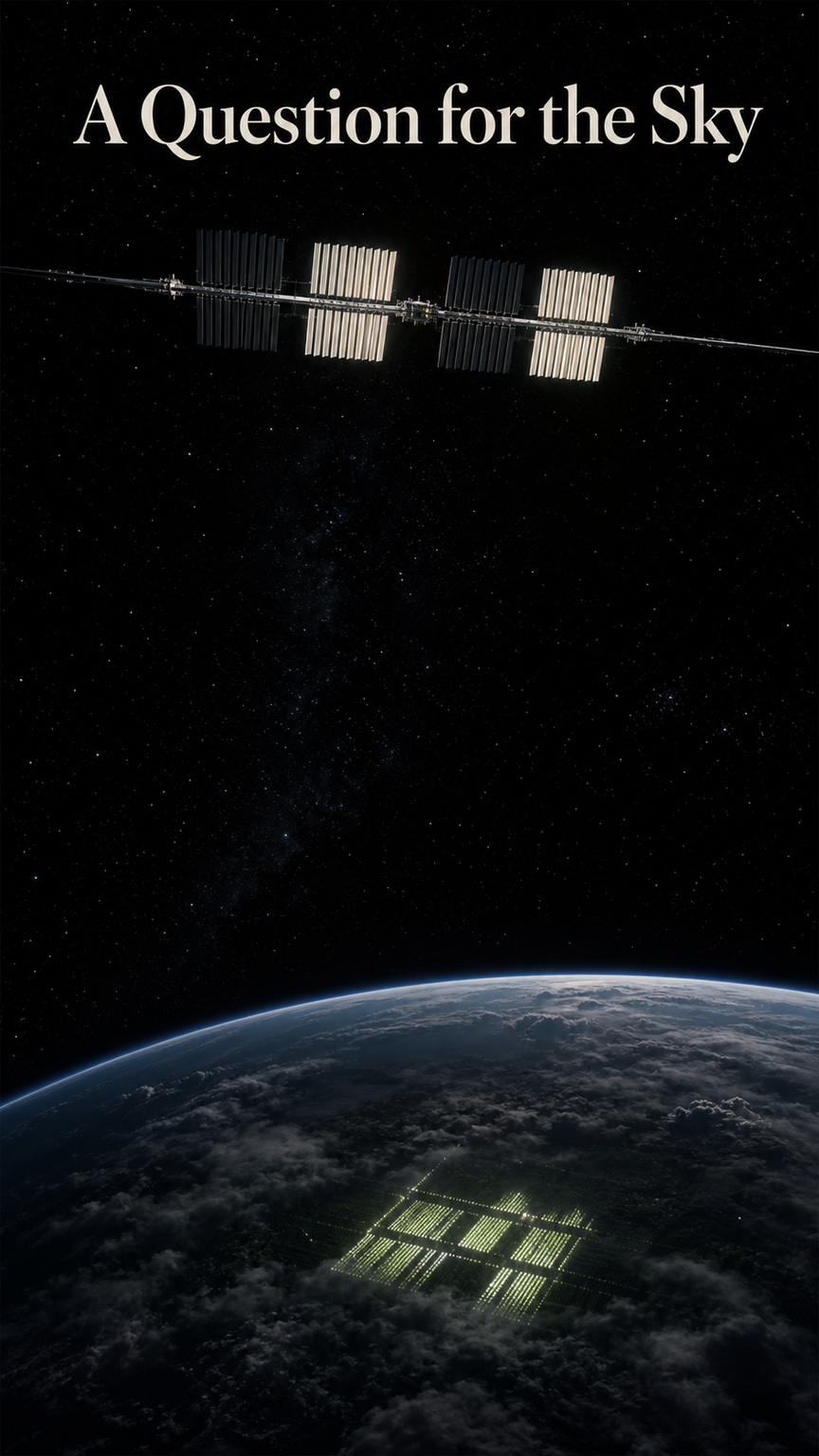 Cover art for A Question for the Sky