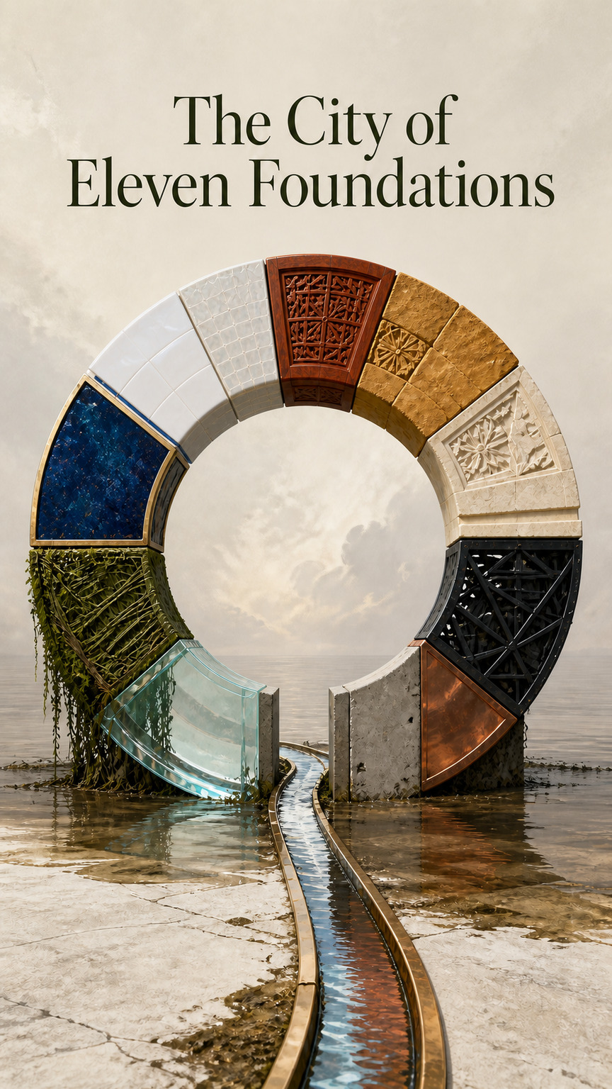 Cover art for The City of Eleven Foundations