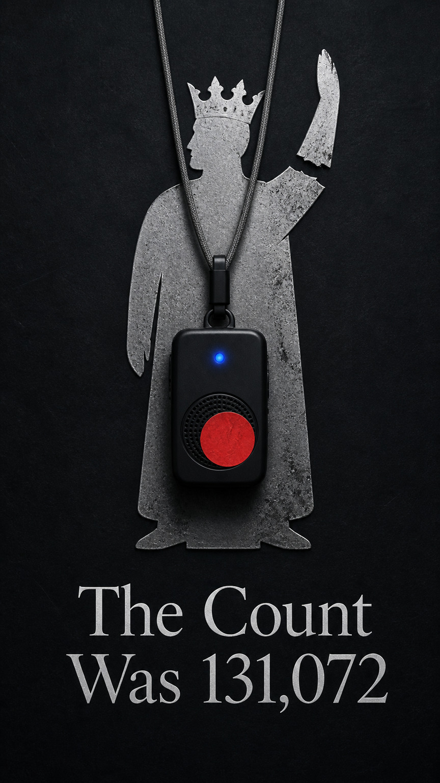 Cover art for The Count Was 131,072