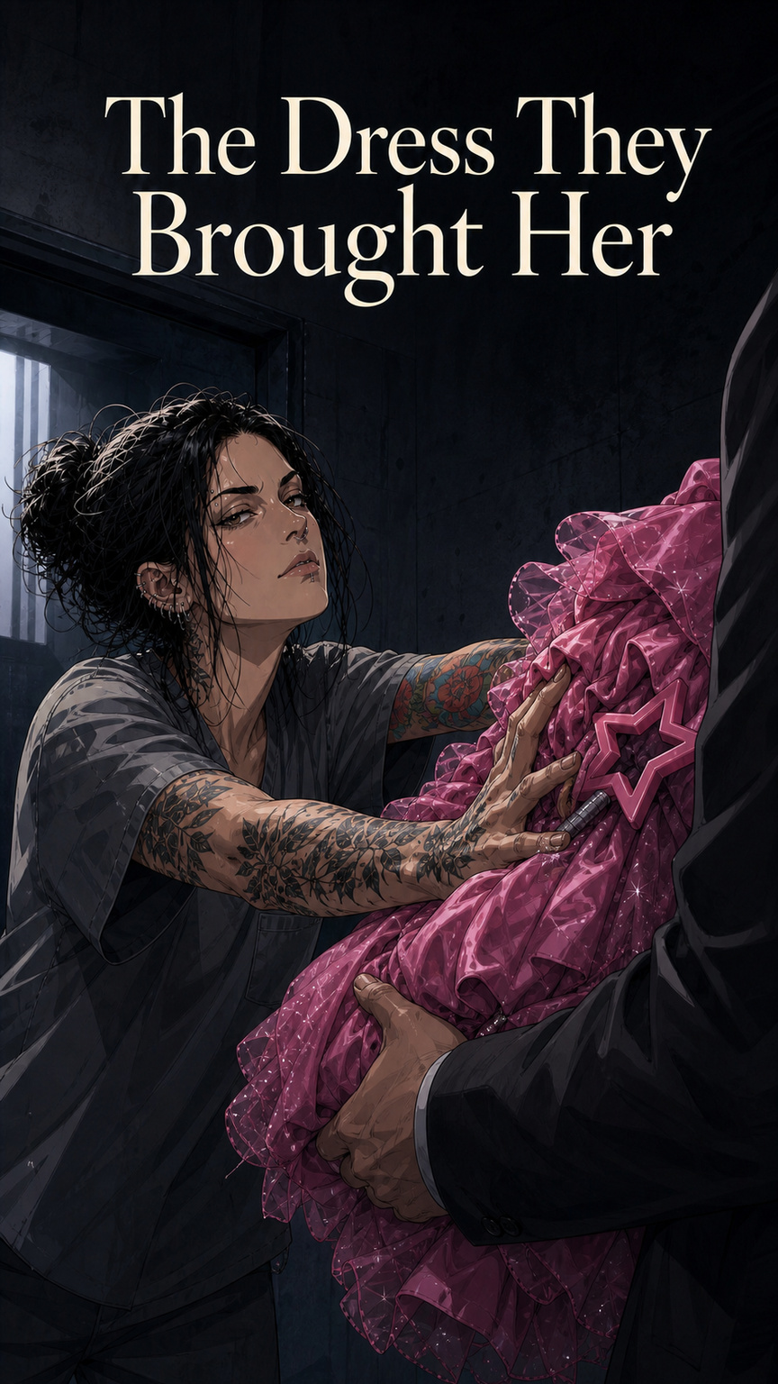 Cover art for The Dress They Brought Her