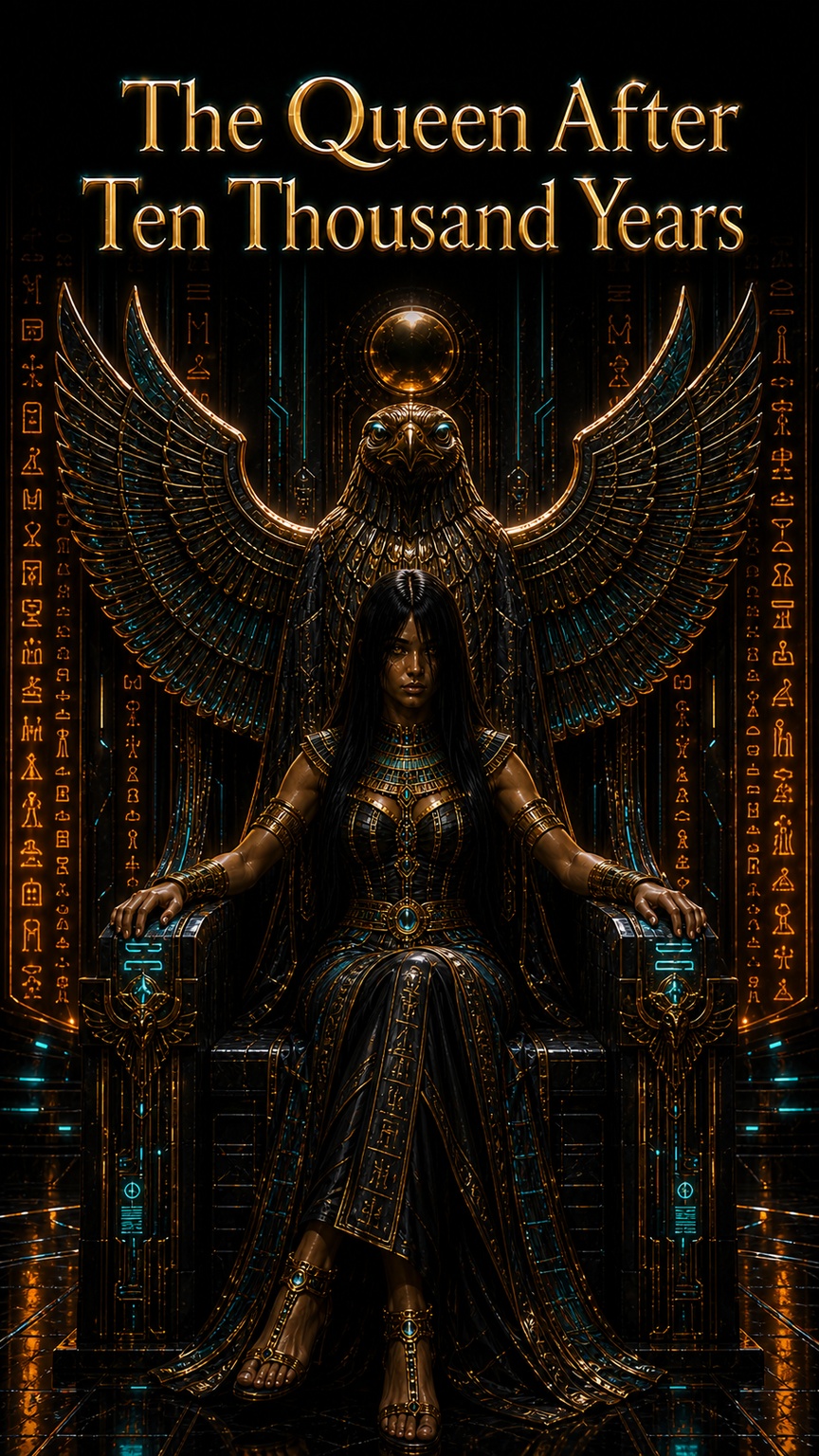 Cover art for The Queen After Ten Thousand Years
